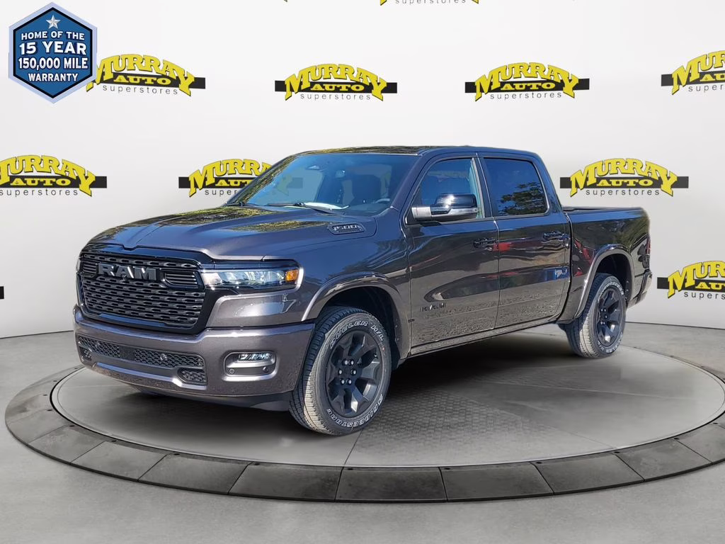 2026 Granite Crystal Metallic Clearcoat Ram 1500 Big Horn/Lone Star 4X4 Truck