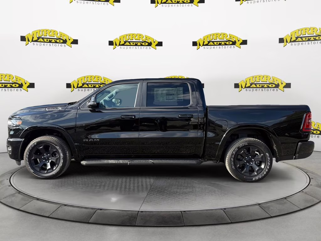 2025 Diamond Black Crystal Pearlcoat Ram 1500 Big Horn/Lone Star 4X4 Truck