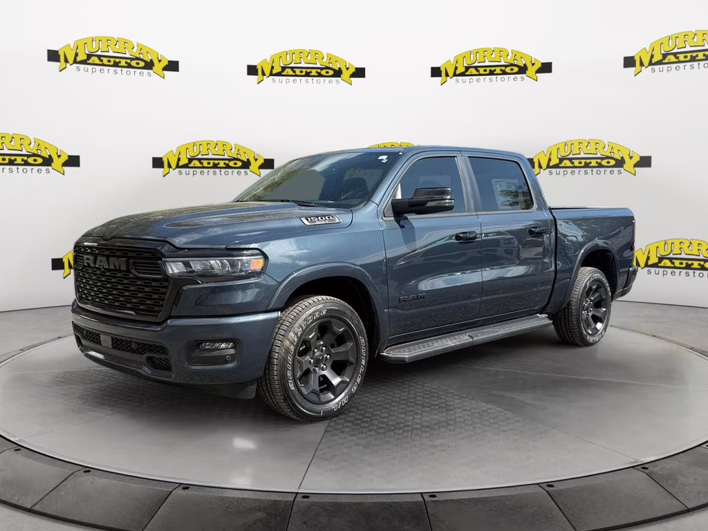 2025 Forged Blue Metallic Ram 1500 Big Horn/Lone Star 4X4 Truck