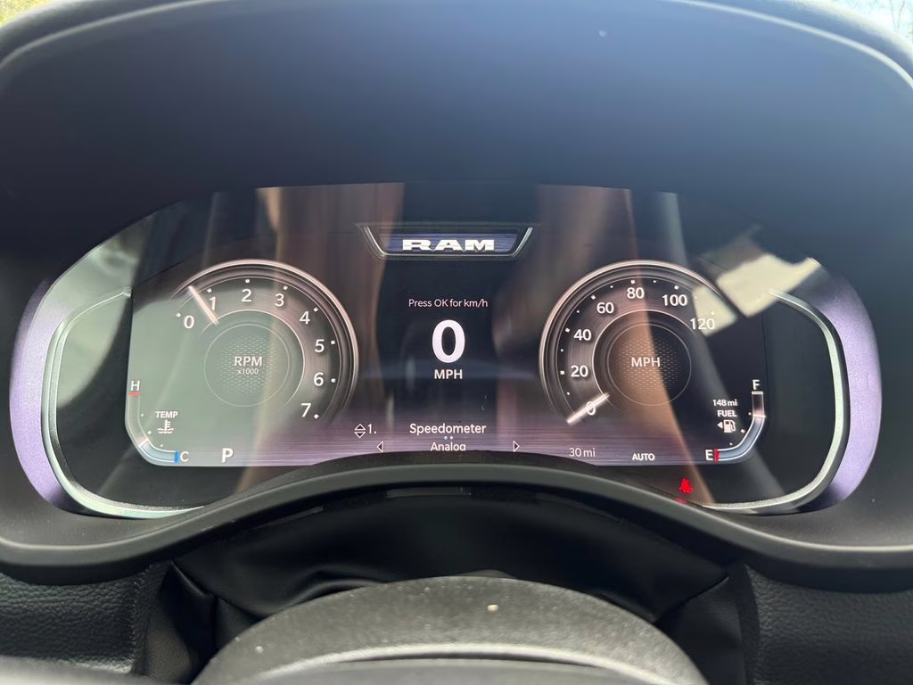 2025 Forged Blue Metallic Ram 1500 Big Horn/Lone Star 4X4 Truck