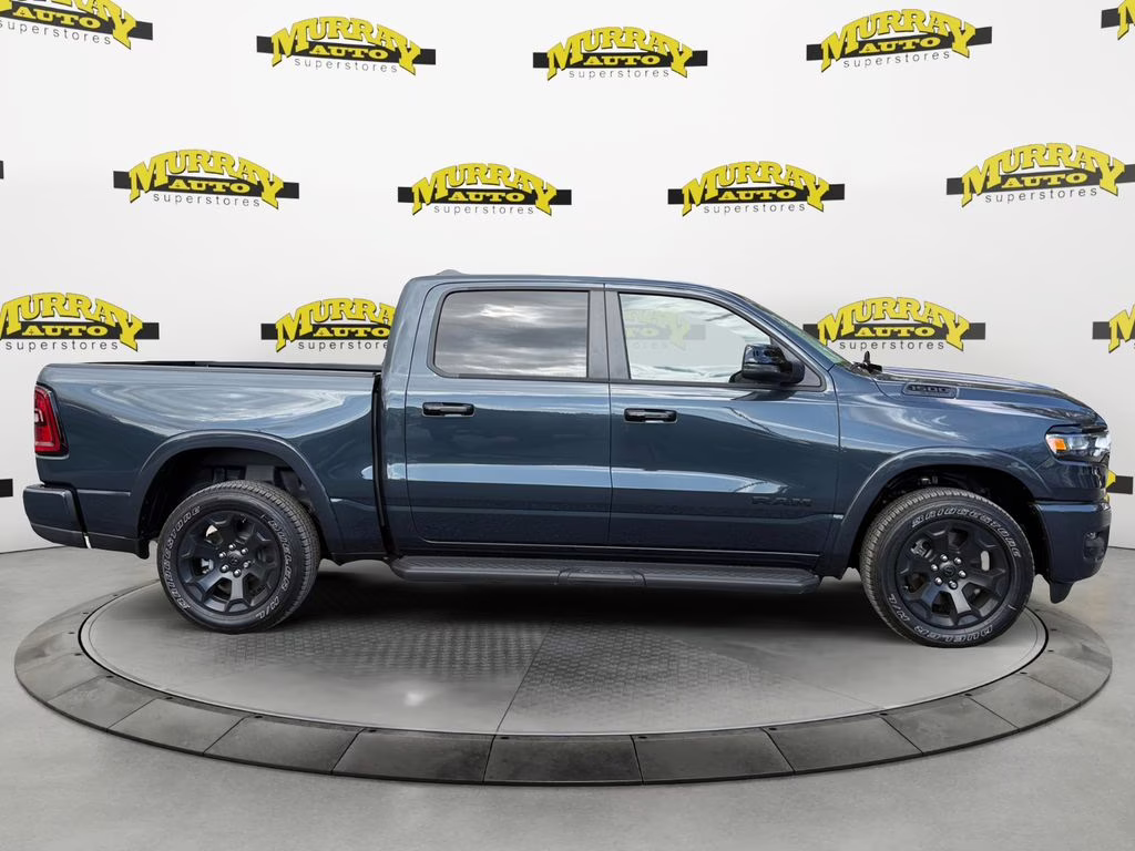 2025 Forged Blue Metallic Ram 1500 Big Horn/Lone Star 4X4 Truck