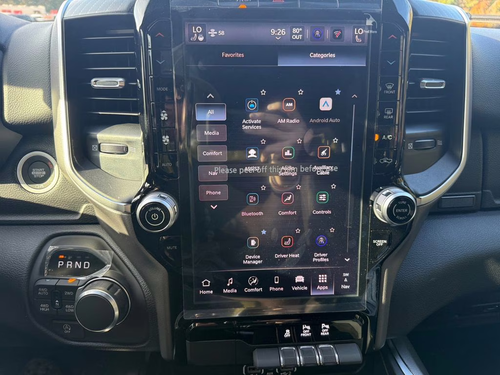 2026 Granite Crystal Metallic Clearcoat Ram 1500 Big Horn/Lone Star 4X4 Truck