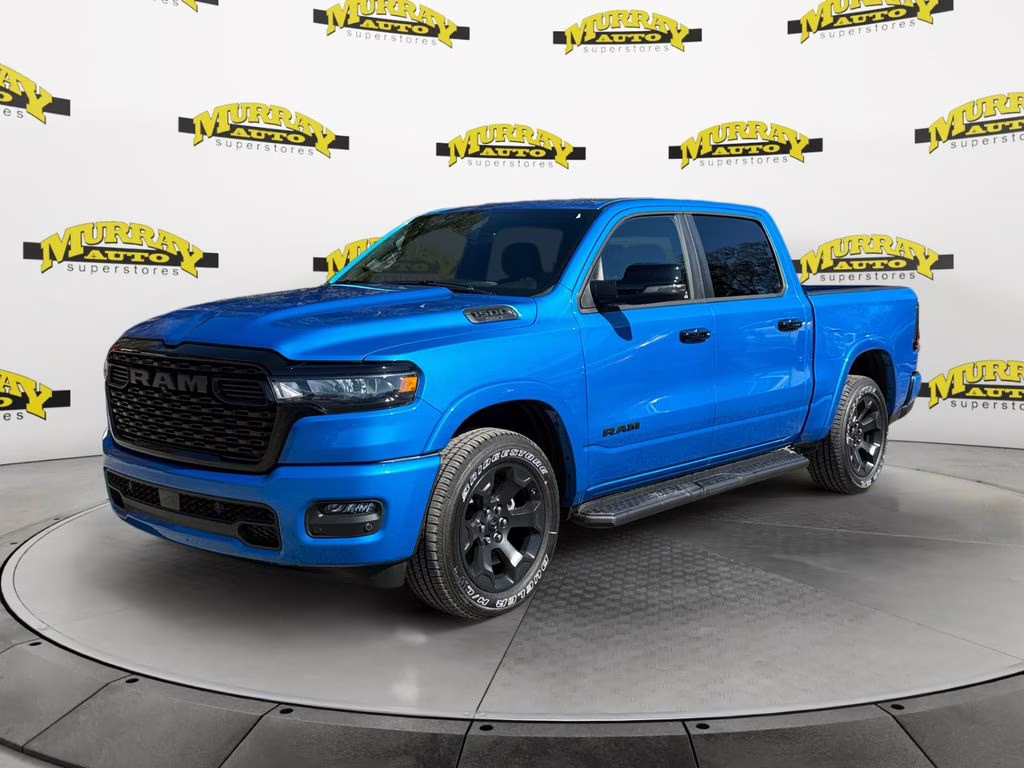 2025 Hydro Blue Pearlcoat Ram 1500 Big Horn/Lone Star 4X4 Truck