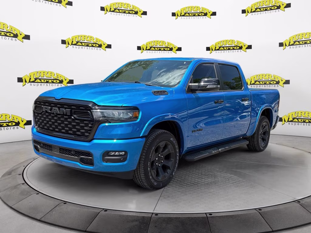 2025 Hydro Blue Pearlcoat Ram 1500 Big Horn/Lone Star 4X4 Truck