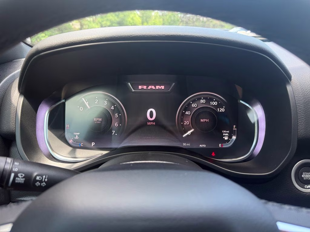 2025 Hydro Blue Pearlcoat Ram 1500 Big Horn/Lone Star 4X4 Truck