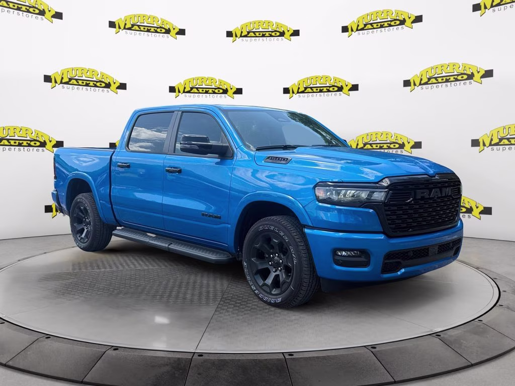 2025 Hydro Blue Pearlcoat Ram 1500 Big Horn/Lone Star 4X4 Truck