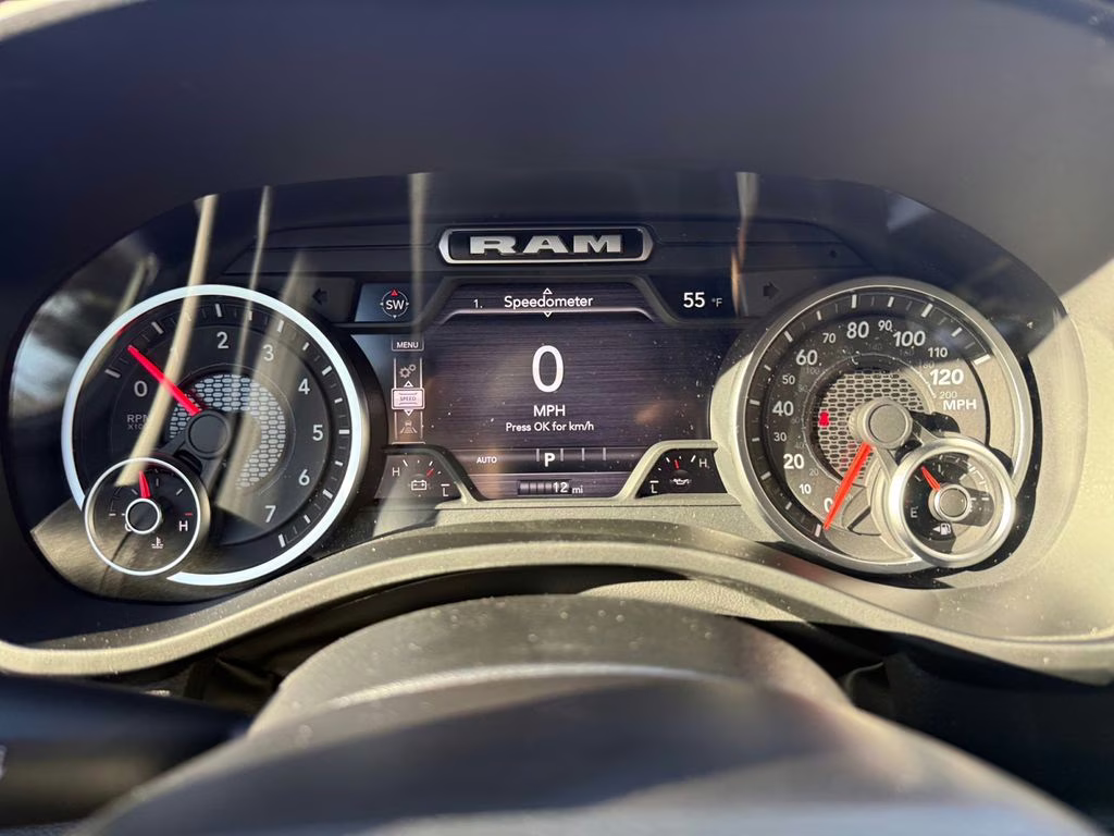 2026 Granite Crystal Metallic Clearcoat Ram 1500 Big Horn/Lone Star 4X4 Truck