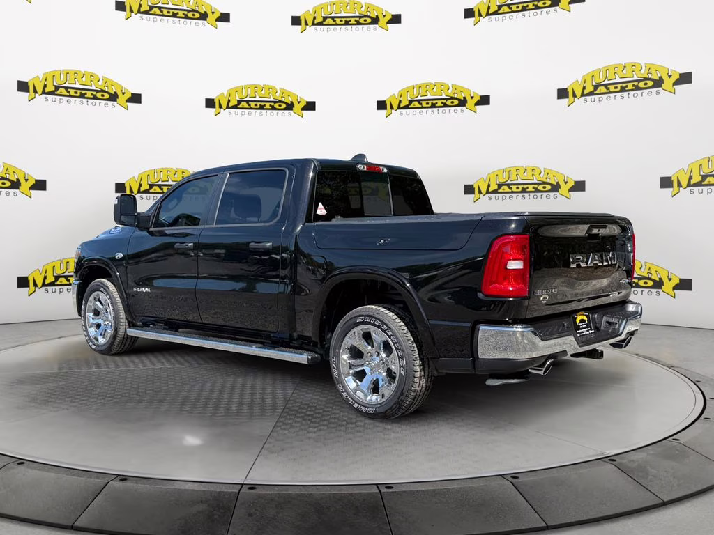 2026 Diamond Black Crystal Pearlcoat Ram 1500 Big Horn/Lone Star 4X4 Truck