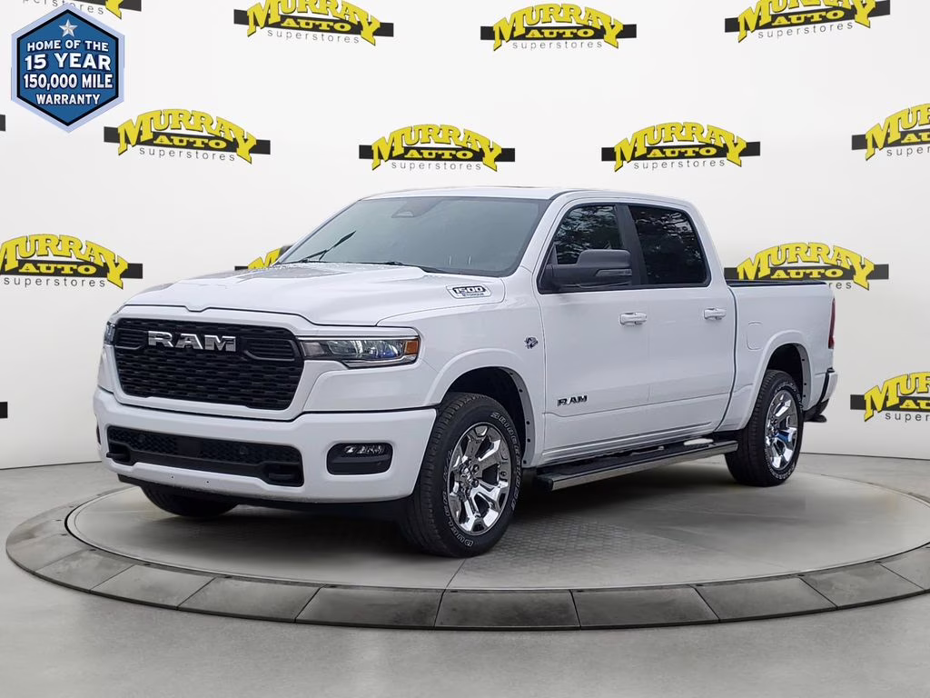 2026 Bright White Clearcoat Ram 1500 Big Horn/Lone Star 4X4 Truck