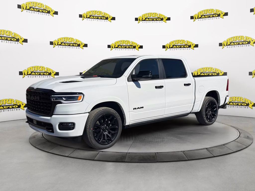 2026 Bright White Clearcoat Ram 1500 Limited 4X4 Truck