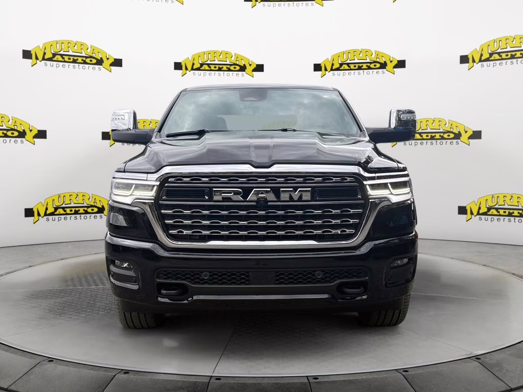 2026 Diamond Black Crystal Pearlcoat Ram 1500 Limited 4X4 Truck