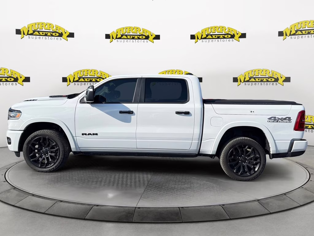 2025 Bright White Clearcoat Ram 1500 Limited 4X4 Truck