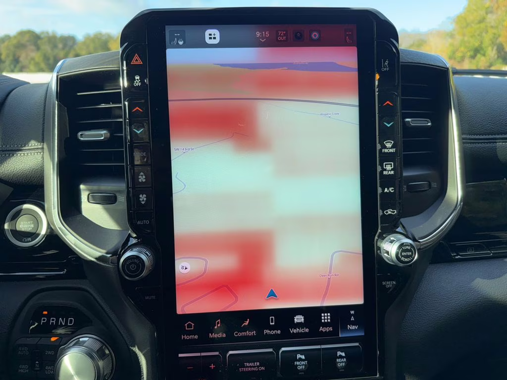 2026 Diamond Black Crystal Pearlcoat Ram 1500 Laramie 4X4 Truck