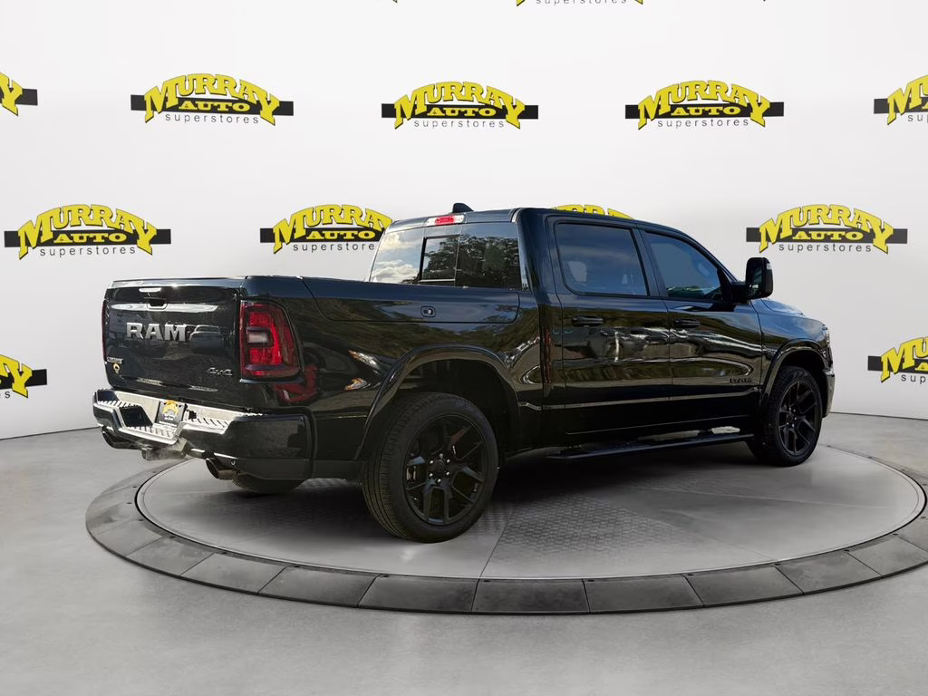 2026 Diamond Black Crystal Pearlcoat Ram 1500 Laramie 4X4 Truck