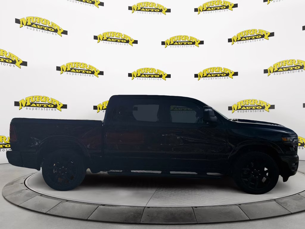 2026 Diamond Black Crystal Pearlcoat Ram 1500 Laramie 4X4 Truck