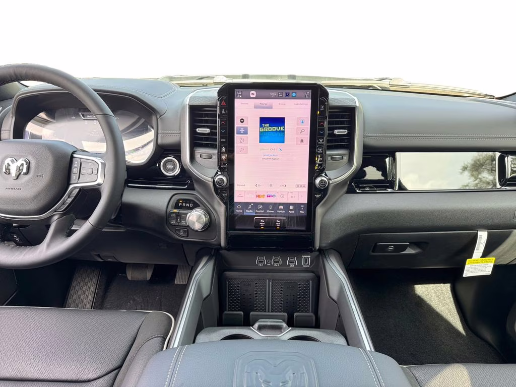 2026 Ivory White Tri-Coat Pearlcoat Ram 1500 Laramie 4X4 Truck