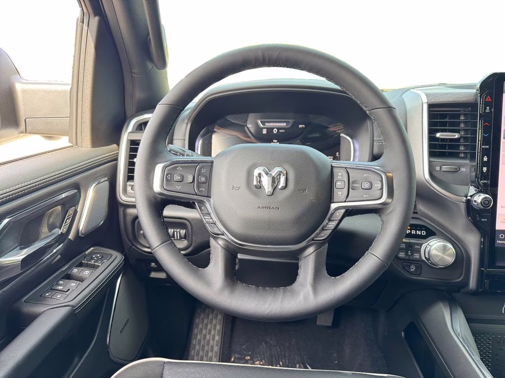 2026 Ivory White Tri-Coat Pearlcoat Ram 1500 Laramie 4X4 Truck