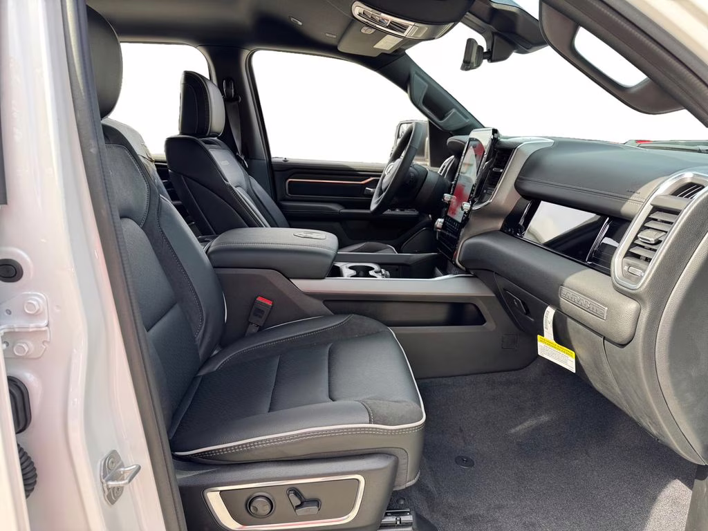 2026 Ivory White Tri-Coat Pearlcoat Ram 1500 Laramie 4X4 Truck