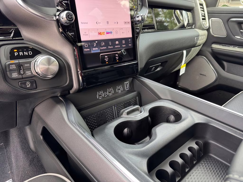 2026 Ivory White Tri-Coat Pearlcoat Ram 1500 Laramie 4X4 Truck