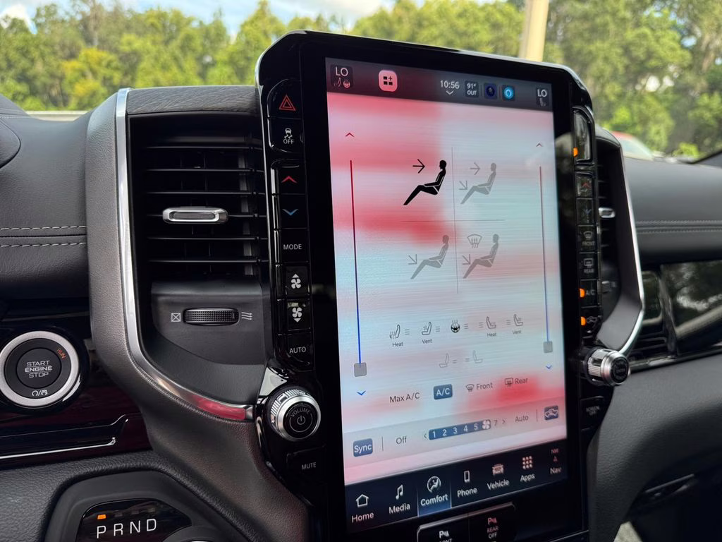 2026 Ivory White Tri-Coat Pearlcoat Ram 1500 Laramie 4X4 Truck