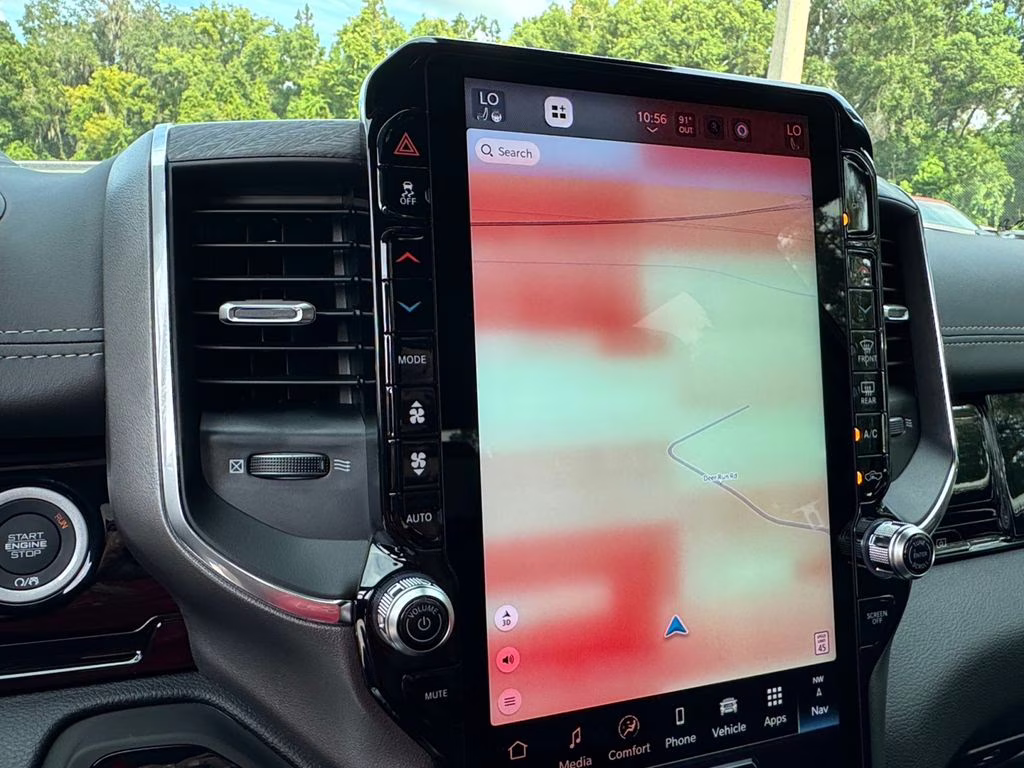 2026 Ivory White Tri-Coat Pearlcoat Ram 1500 Laramie 4X4 Truck