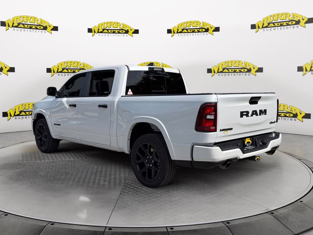 2026 Ivory White Tri-Coat Pearlcoat Ram 1500 Laramie 4X4 Truck
