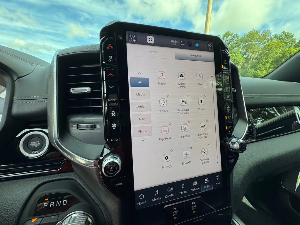 2026 Ivory White Tri-Coat Pearlcoat Ram 1500 Laramie 4X4 Truck