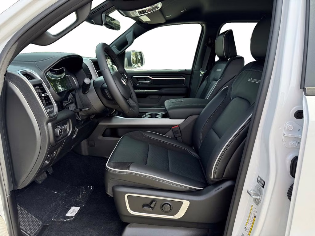2026 Ivory White Tri-Coat Pearlcoat Ram 1500 Laramie 4X4 Truck