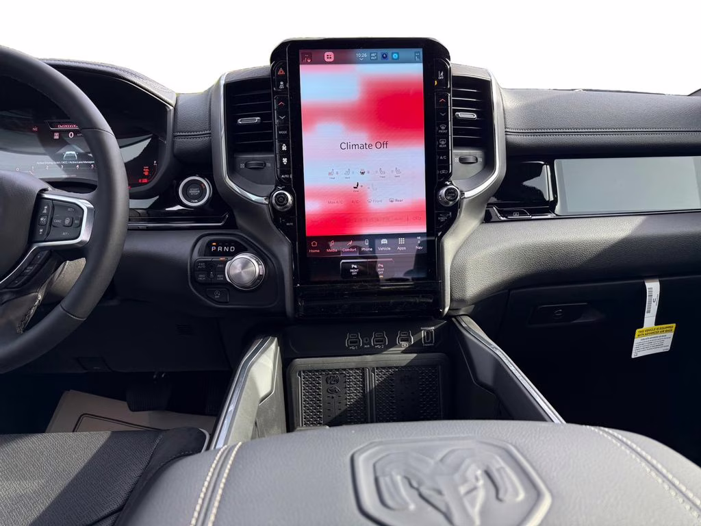 2026 Diamond Black Crystal Pearlcoat Ram 1500 Laramie 4X4 Truck