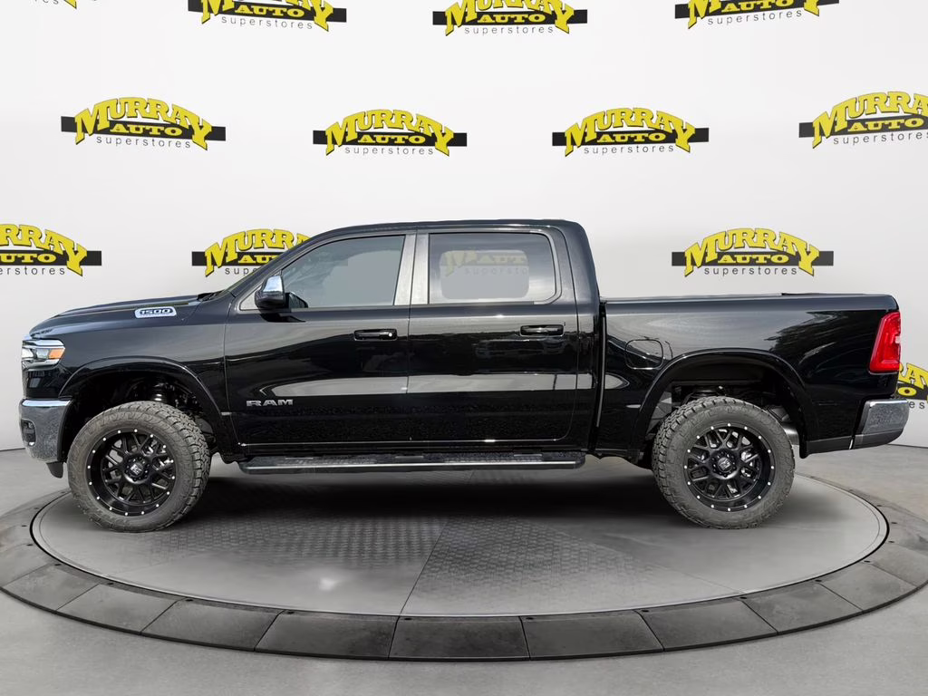 2026 Diamond Black Crystal Pearlcoat Ram 1500 Laramie 4X4 Truck