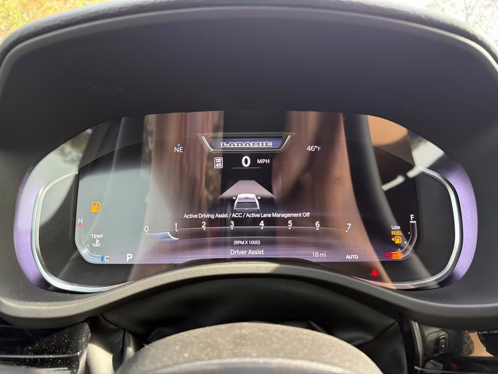 2026 Diamond Black Crystal Pearlcoat Ram 1500 Laramie 4X4 Truck