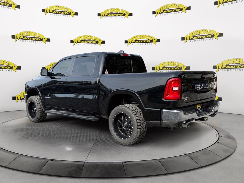 2026 Diamond Black Crystal Pearlcoat Ram 1500 Laramie 4X4 Truck