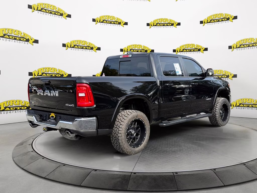 2026 Diamond Black Crystal Pearlcoat Ram 1500 Laramie 4X4 Truck