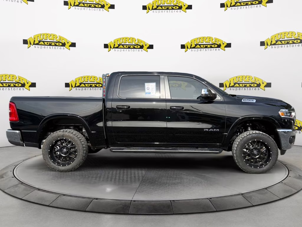 2026 Diamond Black Crystal Pearlcoat Ram 1500 Laramie 4X4 Truck