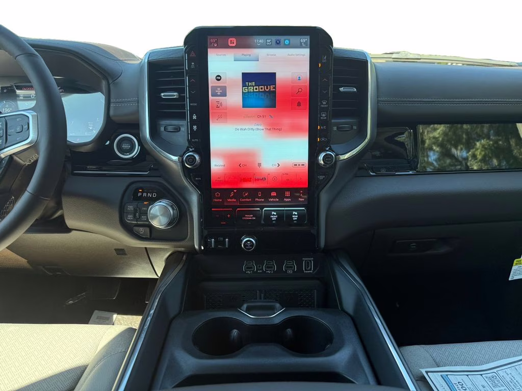 2026 Bright White Clearcoat Ram 1500 Laramie 4X4 Truck