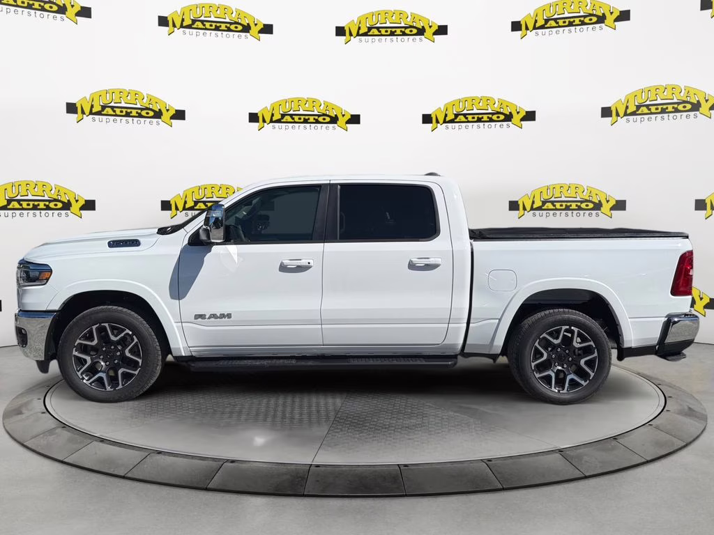 2026 Bright White Clearcoat Ram 1500 Laramie 4X4 Truck