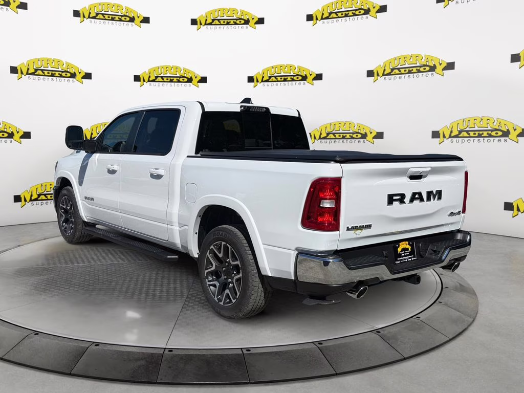 2026 Bright White Clearcoat Ram 1500 Laramie 4X4 Truck