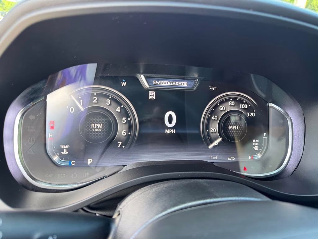 2026 Granite Crystal Metallic Clearcoat Ram 1500 Laramie 4X4 Truck