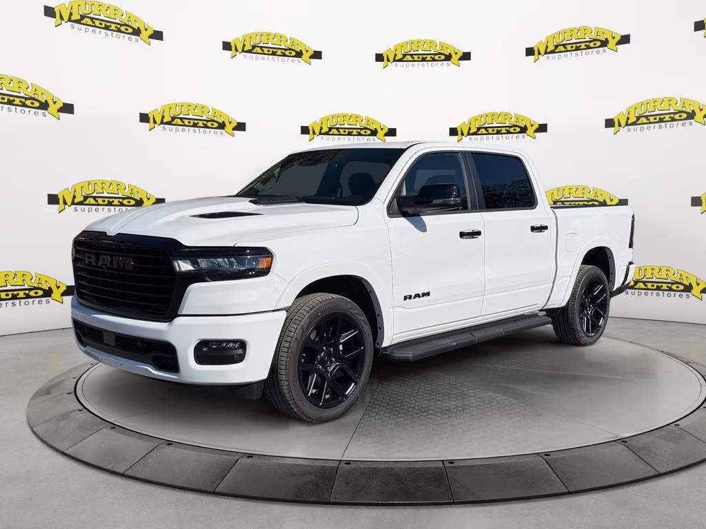 2026 Bright White Clearcoat Ram 1500 Laramie 4X4 Truck