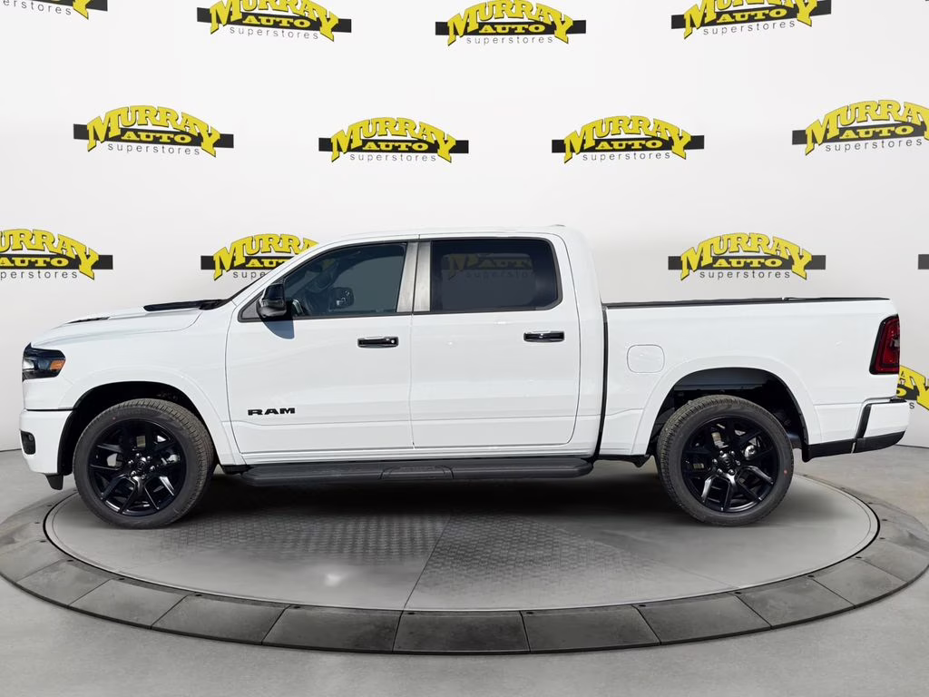2026 Bright White Clearcoat Ram 1500 Laramie 4X4 Truck