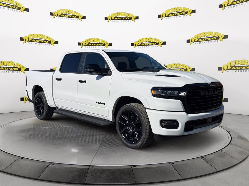 2026 Bright White Clearcoat Ram 1500 Laramie 4X4 Truck