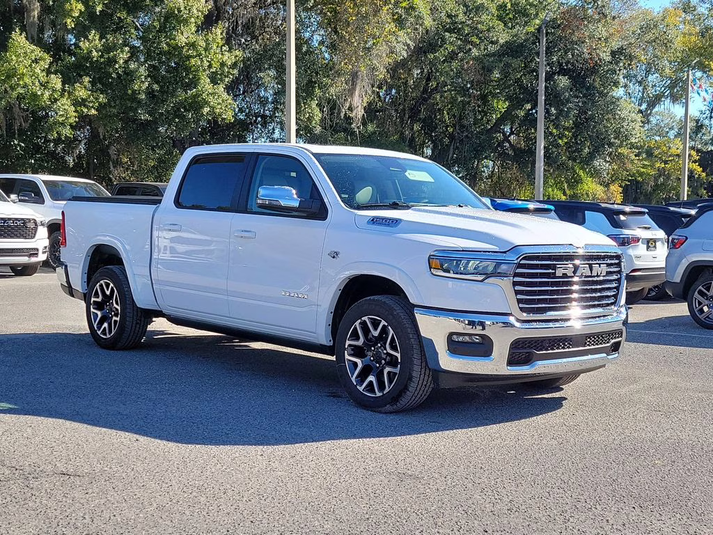 2026 Bright White Clearcoat Ram 1500 Laramie 4X4 Truck