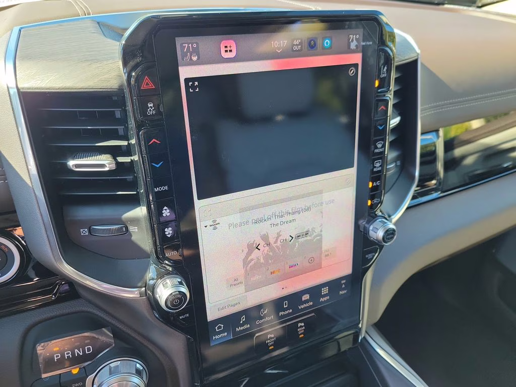 2026 Bright White Clearcoat Ram 1500 Laramie 4X4 Truck