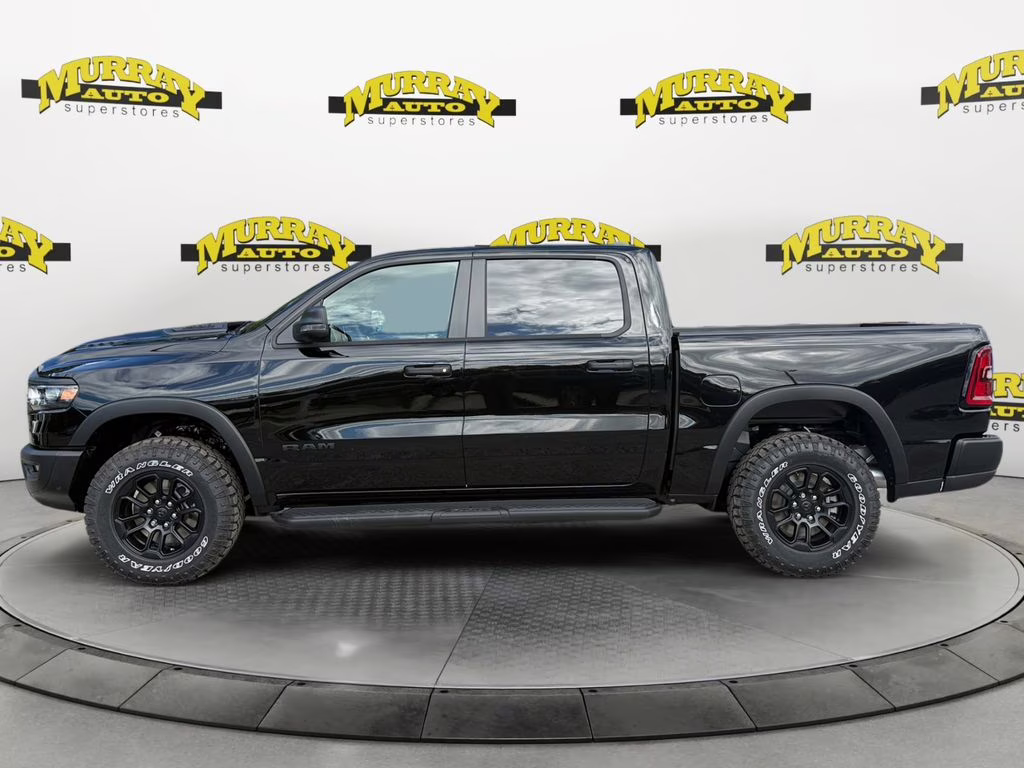 2026 Diamond Black Crystal Pearlcoat Ram 1500 Rebel 4X4 Truck