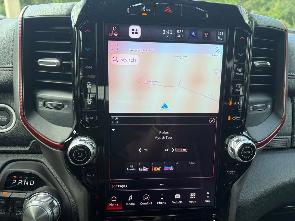 2026 Diamond Black Crystal Pearlcoat Ram 1500 Rebel 4X4 Truck