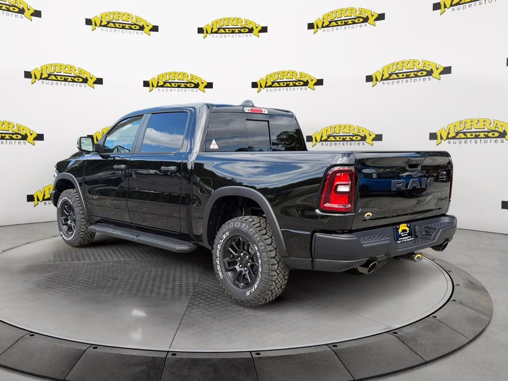 2026 Diamond Black Crystal Pearlcoat Ram 1500 Rebel 4X4 Truck