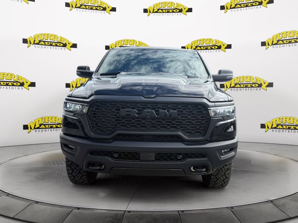 2026 Diamond Black Crystal Pearlcoat Ram 1500 Rebel 4X4 Truck