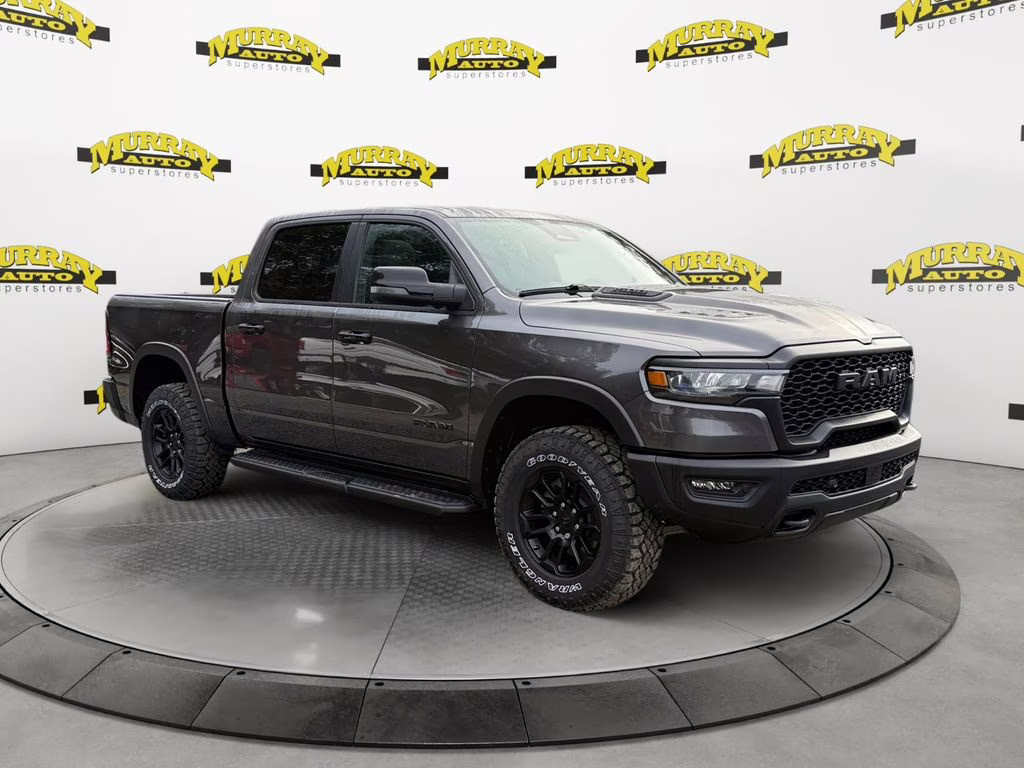 2026 Granite Crystal Metallic Clearcoat Ram 1500 Rebel 4X4 Truck