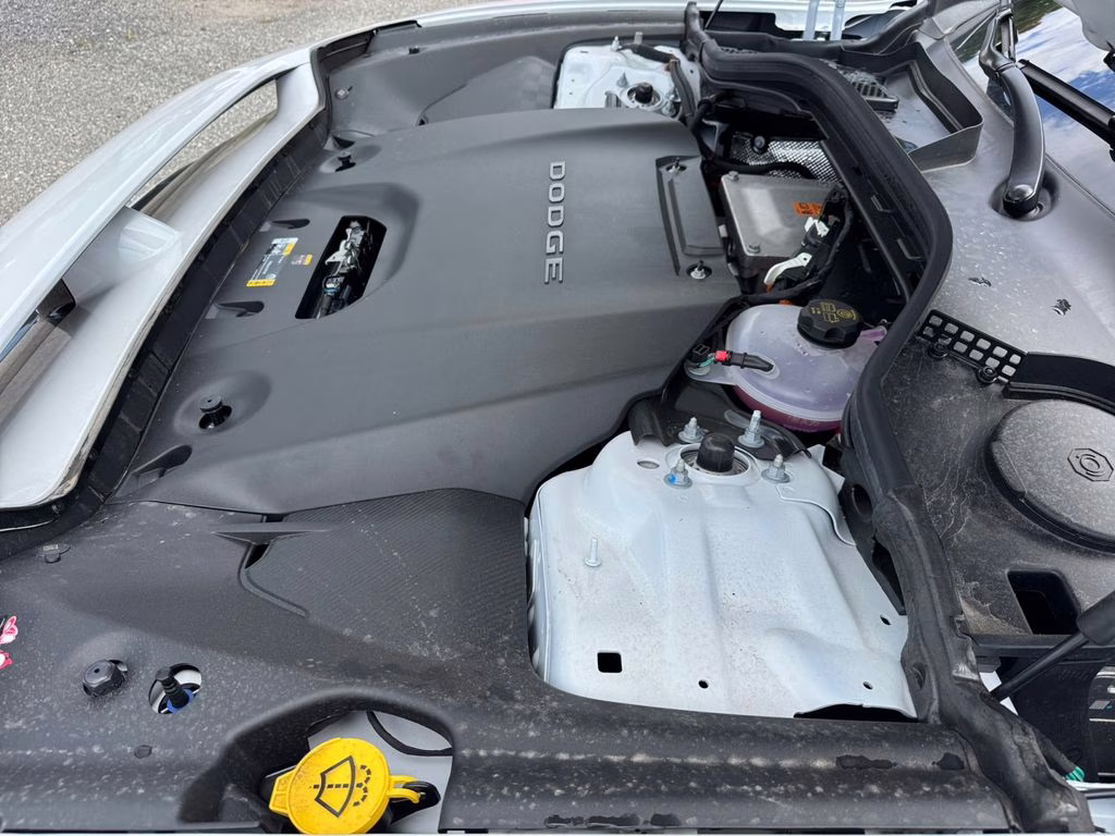 2025 Bright White Clearcoat Dodge Charger R/T AWD Coupe