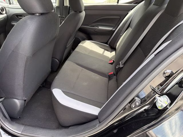 2025 Super Black Metallic Nissan Versa 1.6 S FWD Sedan